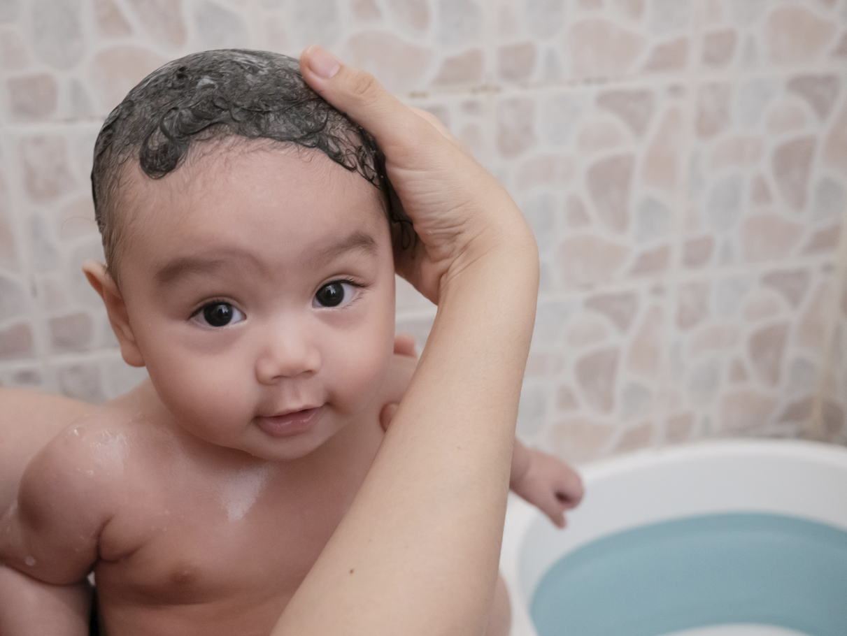 cara melebatkan rambut bayi, kemiri untuk rambut bayi, aloe vera untuk rambut, bahan alami rambut tebal, Bunda, si Kecil